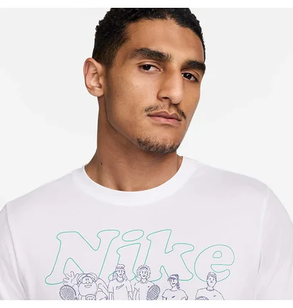 Футболка чоловіча Nike M Nkct Df Tee Oc Su24 White FV8432-100