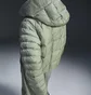 Пуховик жіночий Nike Sportswear Swoosh Puffer Primaloft®Therma-Fit Oversized Hooded Jacket Green FB8729-370