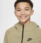 Толстовка детская Nike Tech Fleece Kids Olive FD3285-276