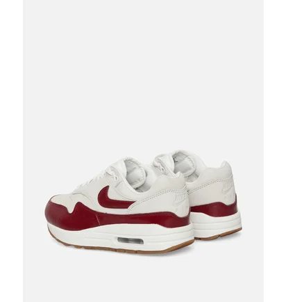 Кросівки жіночі Nike Air Max 1 Sneakers Sail White/Red FJ3169-100