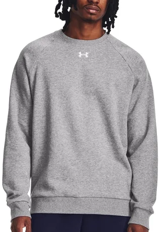 Свитшот мужской Under Armour Sweatshirt Ua Rival Fleece Crew-Gry Grey 1379755-025