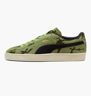 Кросівки чоловічі Puma Suede Flock Green 406919-03