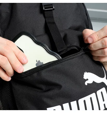 Рюкзак чоловічий Puma Phase Hooded Backpack Black 090801-01