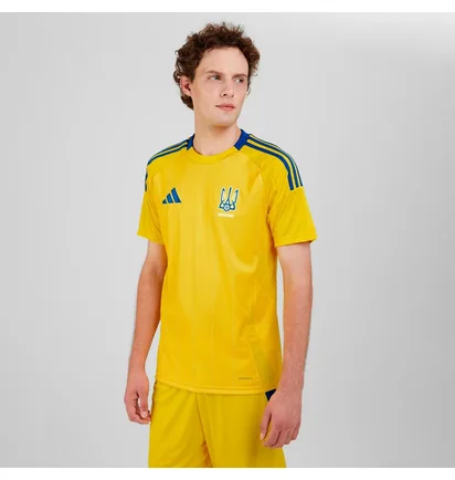 Футболка мужская Adidas Ukraine 24 Performance Yellow IK2251