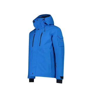 Куртка мужская CMP Fix Hood Mechanical Str Blue 34W3917-L822