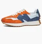 Кроссовки мужские New Balance U327Wej Orange/Light Blue U327WEJ
