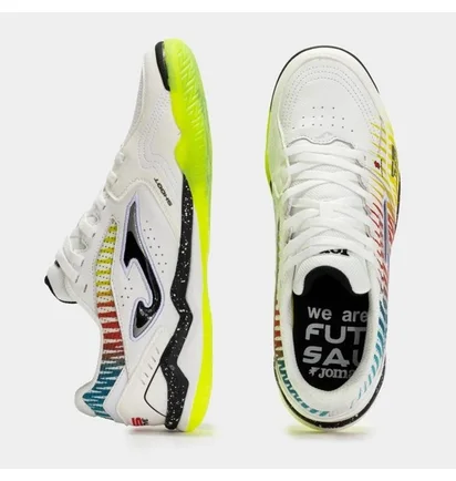 Футзалки унисекс Joma Fs Reactive White/Multi FSW2576IN