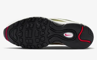 Кроссовки мужские Nike Air Max 97 Goes Wild With A Leopard Tongue White/Olive DX8973-100