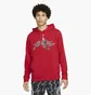 Худи мужское Air Jordan Mens French Terry Pullover Hoodie Red Dj0634-687