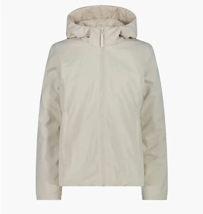 Куртка жіноча CMP Fix Hood Twill Beige 34K0026-A238