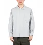 Рубашка унисекс Liberaiders Poplin Longsleeve Shirt Grey 711042201