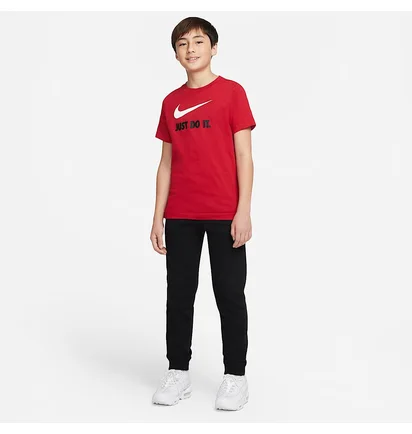 Футболка детская Nike Swoosh Red AR5249-687