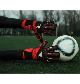 Перчатки вратарские Redline Freedom Smu Black/Red RLM69