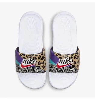 Тапочки женские Nike Victori One Slide Print White CN9676-104