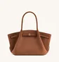 Сумка женская JW PEI Hana Medium Faux Suede Tote Bag Brown BB2024BG92777JWP