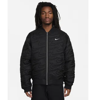 Куртка чоловіча Nike Sportswear Swoosh Quilted Jacket Black FV6151-010