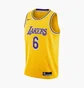 Майка чоловіча Nike Nba Icon Edition Swingman Jersey Los Angeles Lakers Lebron James Yellow CW3669-738