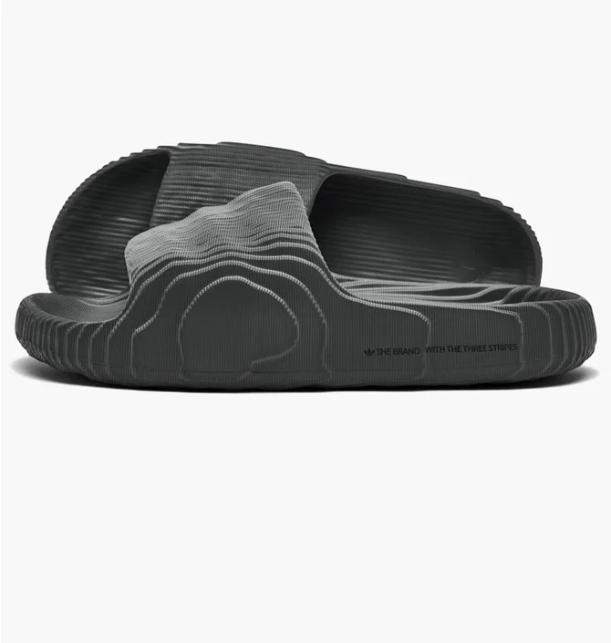 Тапочки унисекс Adidas Originals Adilette 22 Slide Sandals Grey HP6522