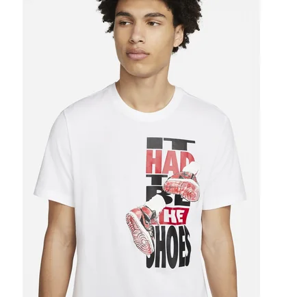 Футболка чоловіча Air Jordan „The Shoes” White DH8952-100
