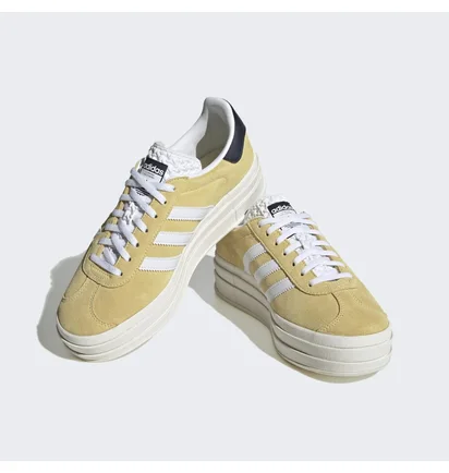 Кросівки жіночі Adidas Gazelle Bold Shoes Yellow HQ6891