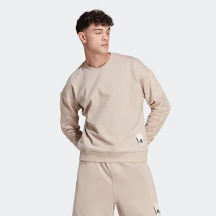 Свитшот мужской Adidas Sportswear Lounge Fleece Sweatshirt Beige IA9362