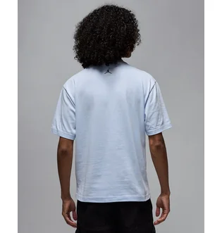Футболка унисекс Air Jordan Sneaker Patch T-Shirt Light Blue HJ2326-407