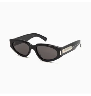 Сонцезахисні окуляри жіночі SAINT LAURENT Grey/Black SL-618-001-56