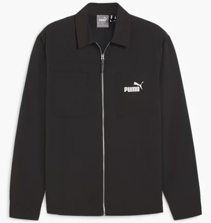 Олимпийка мужская Puma Shirt Jacket Black 623681-01