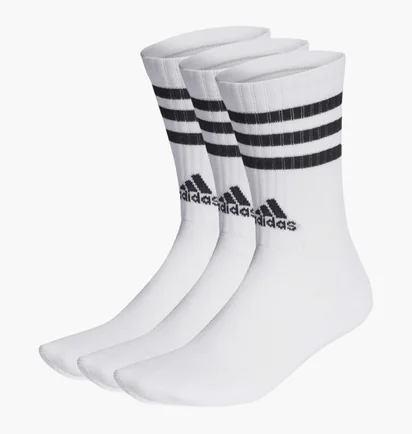 Шкарпетки унісекс Adidas 3S C Spw Crw White (3 пари) HT3458