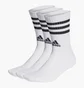 Шкарпетки унісекс Adidas 3S C Spw Crw White (3 пари) HT3458