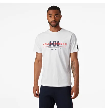 Футболка мужская Helly Hansen Rwb Graphic T-Shirt White 53763-001