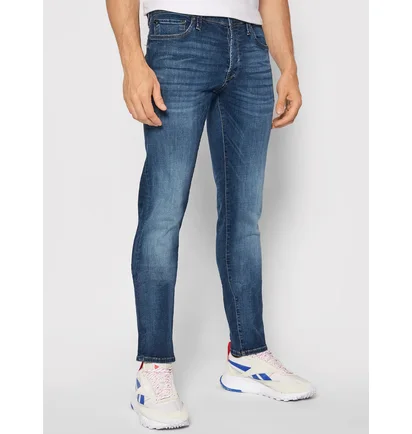 Джинсы мужские Jack & Jones Glenn Con 057 50Sps Slim Fit Blue 12133074