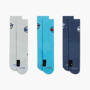 Носки мужские Nike Ed Crew Bball 144 Multi (3 пары) DA2123-900