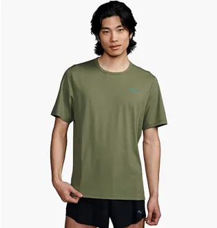Футболка чоловіча Saucony Endorphin Short Sleeve Olive SAM800394-OV