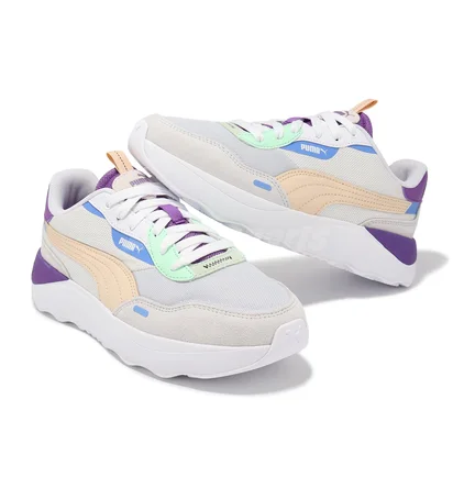 Кроссовки женские Puma Runtamed Platform White 392324-11