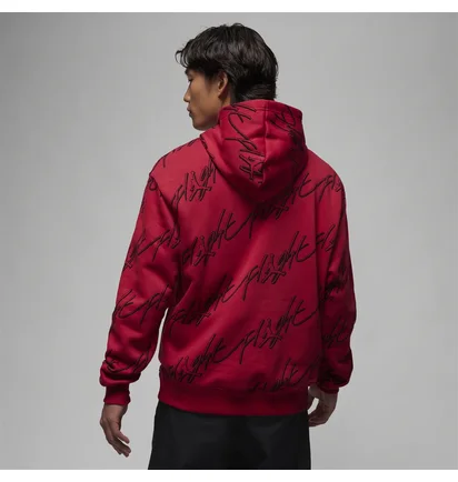 Худи мужское Air Jordan Ess Aop Flc Po Red FB7318-619