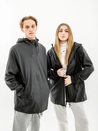 Куртка унисекс Rains Jackets Black 1824-BLACK