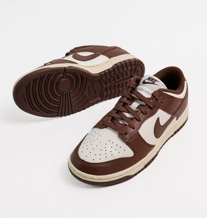 Кросівки жіночі Nike Dunk Low Wmns White/Brown DD1503-124