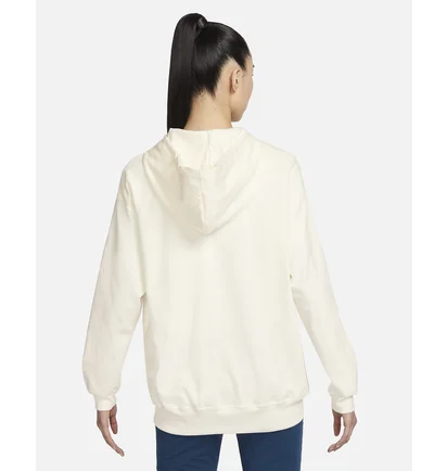 Толстовка жіноча Nike Nsw Jrsy Os Fz Hoodie Beige DM6415-133