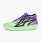 Кроссовки унисекс Puma X Rick And Morty Mb.02 Basketball Shoes Green/Violet 377411-02