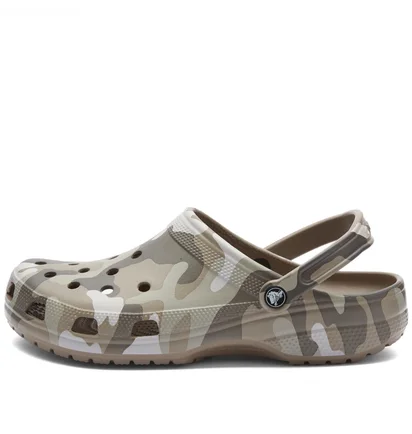 Тапочки чоловічі CROCS Classic Printed Camo Clog Camo/Olive 206454-2ZJ