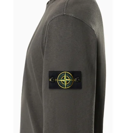 Свитшот мужской Stone Island Linen Knitwear Grey L1S156100034-S0060-V0165