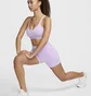 Топ женский Nike Indy Medium Support Padded Adjustable Sports Bra Violet FD1065-512