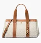 Сумка женская Michael Kors Romee Small Signature Logo Beige/Brown 30T5G1ZS1B-VANILLA-ACORN-117622