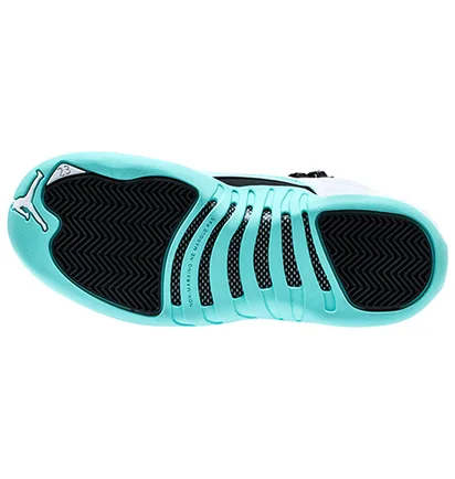 Кросівки дитячі Air Jordan 12 Gs White/Turquoise 510815-100