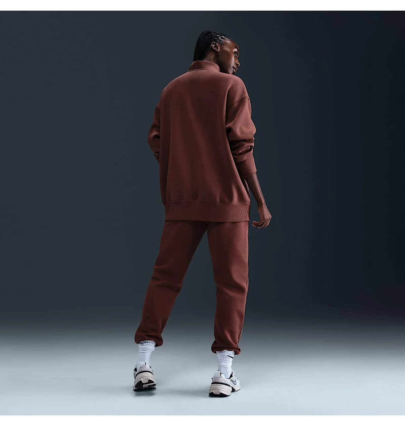 ᐉ Кофта жіноча Nike Sportswear Phoenix Fleece Brown FV7679-218