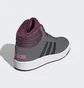 Кроссовки женские Adidas Hoops 2.0 Mid Grey/Bordo GZ7796