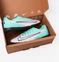 Сороконіжки унісекс Nike Phantom Gx Academy Tf White/Turquoise DD9477-300