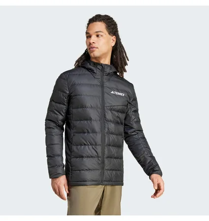 Куртка чоловіча Adidas Terrex Multi Light Down Hooded Black JE6758