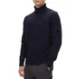 Свитер C.P. Company Knitwear - Turtle Neck Lambswool Black 11CMKN0888A-005504A